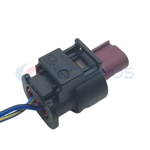 BMW 2-Pin Female Connector Auto Parts Black ABS Housing with Copper Contact CT2-0056M-5 - image 5